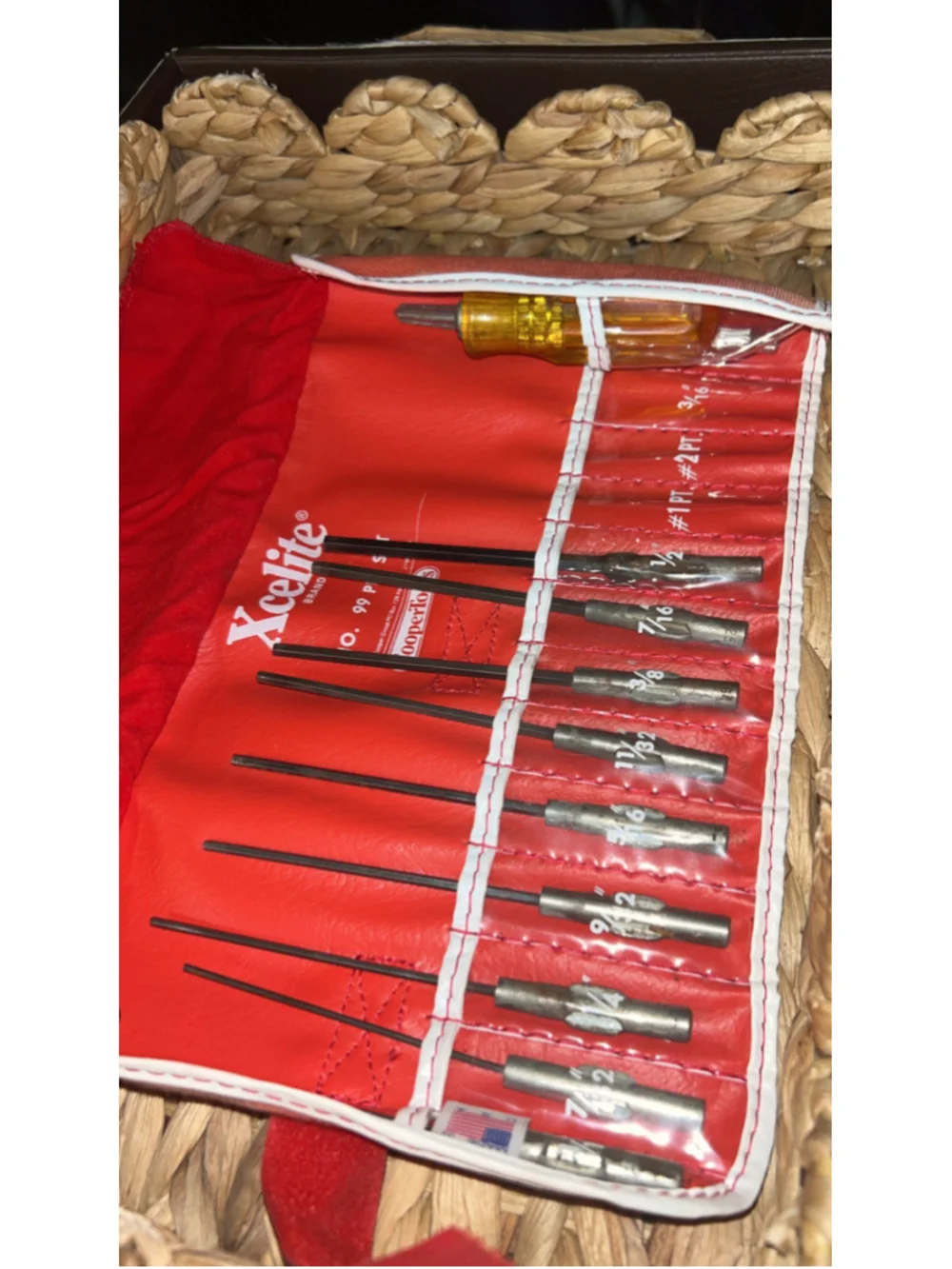Xcelite Tool Set One Size Red and Yellow